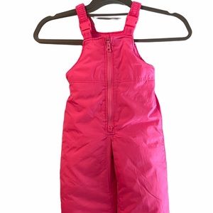 Carter's baby girl snowsuit pink size 18 months